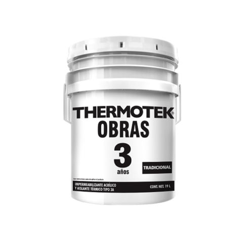 Thermotek Obras 3 años - Impermeabilizantes y Aislantes Térmicos Monterrey
