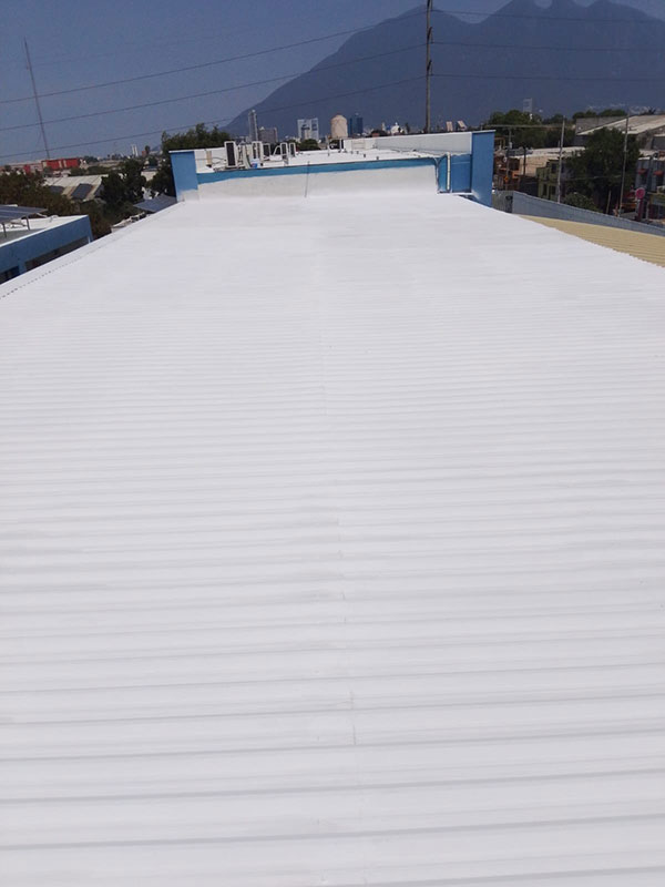 Servicio de impermeabilizacion de techo de lamina en Monterrey